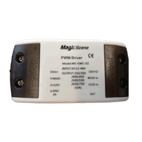 Dual channel PWM constant current follower